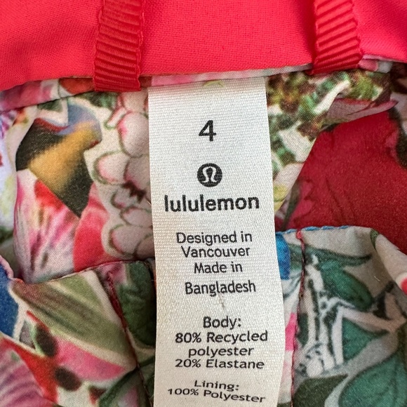 NWOT Lululemon Sea Wheeze Marathon 'Pack It Up' Jacket in Size 4 with Carry Bag - Picture 5 of 14